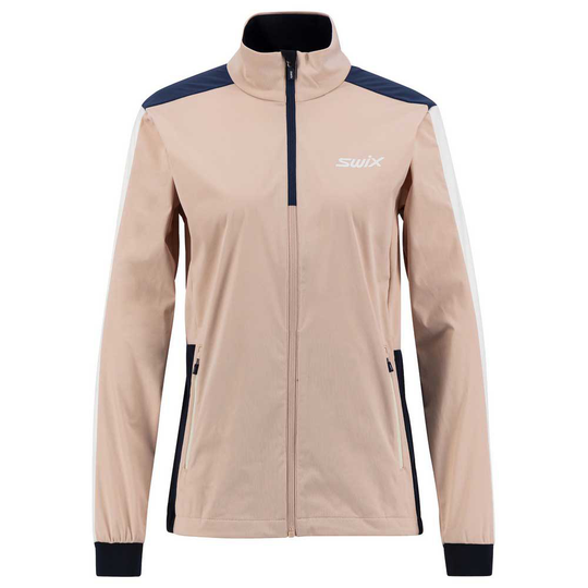 Swix Cross Jacket Beige S Woman
