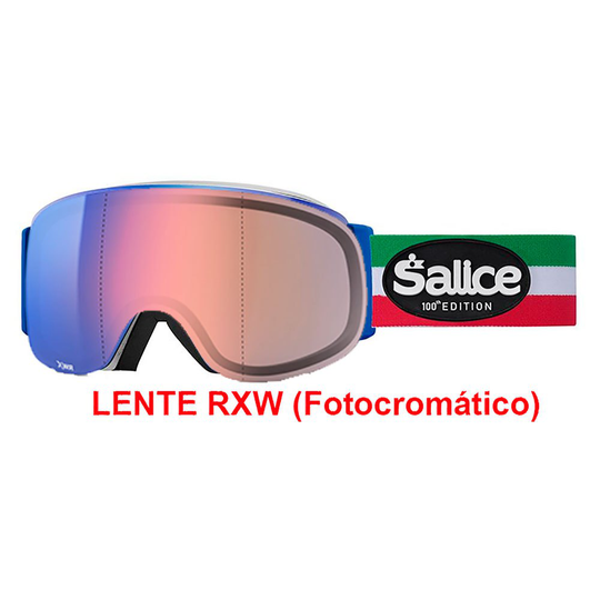 Salice 102 Ita Rwx Centennial Edition Photochromic Ski Goggles Clear Da Rwx/CAT1-3