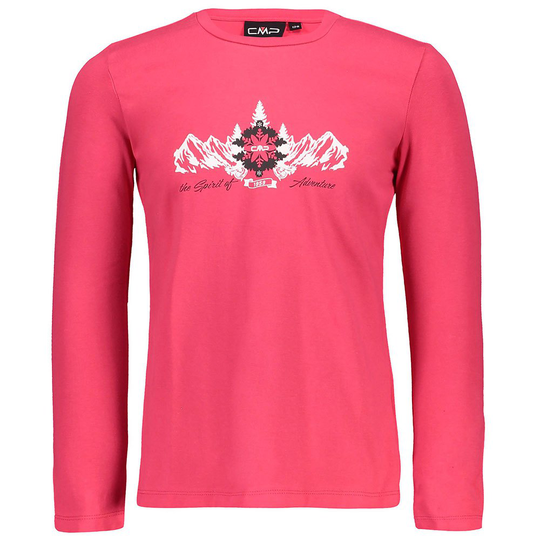 Cmp 39u3175 Long Sleeve T-shirt Pink 6 Years Boy