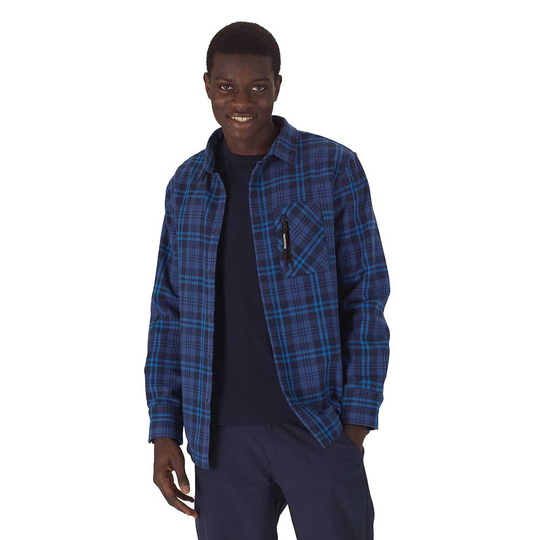 Rossignol Flannel Long Sleeve Shirt Blue XS Man