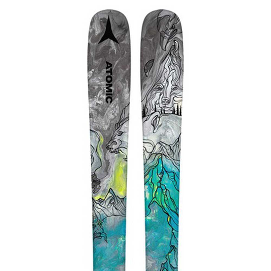 Atomic N Bent 85 Alpine Skis Multicolor 165