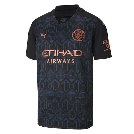 2020-2021 Manchester City Puma Away Football Shirt (kids)