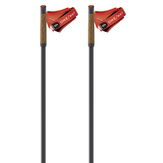 One Way Storm 4 Mag Poles Black 132.5 cm