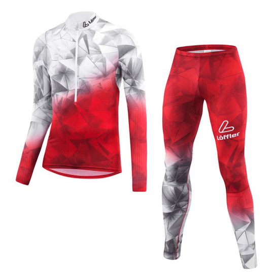 Loeffler Racesuit Worldcup Race Suit Red 128 cm Boy