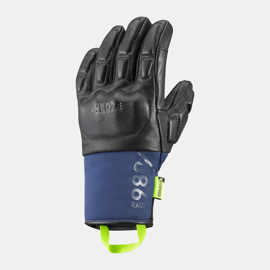 Kids' Ski Gloves With Finger Reinforcements - 980 - Black