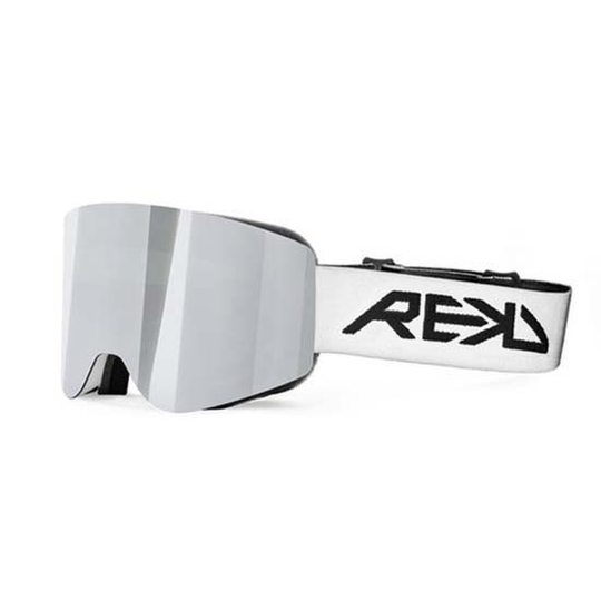 Rekd Protection Rocker Maglock Ski Goggles White Mirror/CAT1