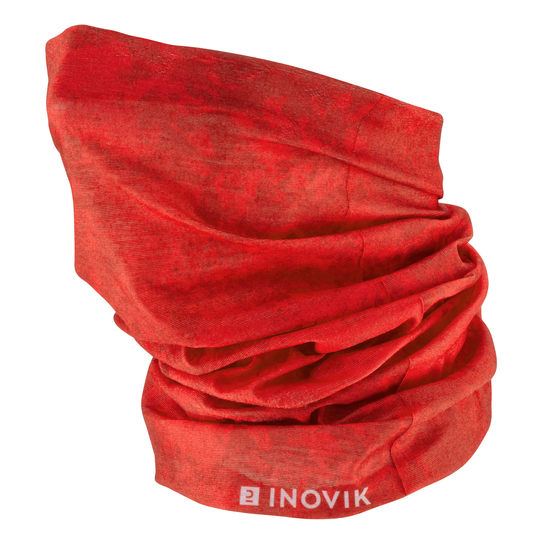Cross-country Skiing Tube Scarf Red