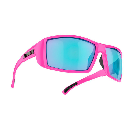Bliz Drift Sunglasses Blue,Pink Smoke With Blue Multi/CAT3