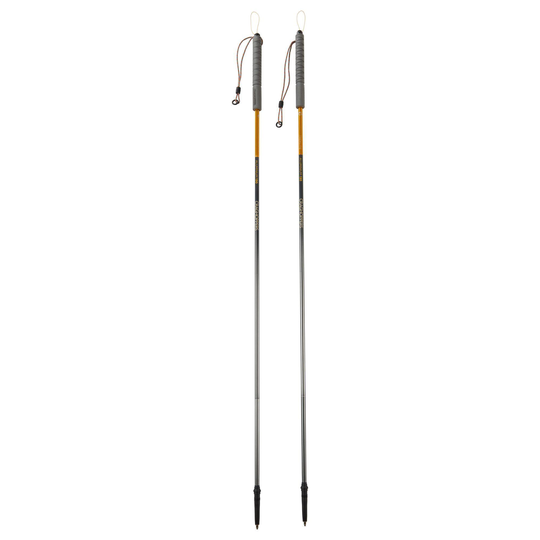 Treklite Compact Trekking Poles (anodised Yellow/anodised Grey)