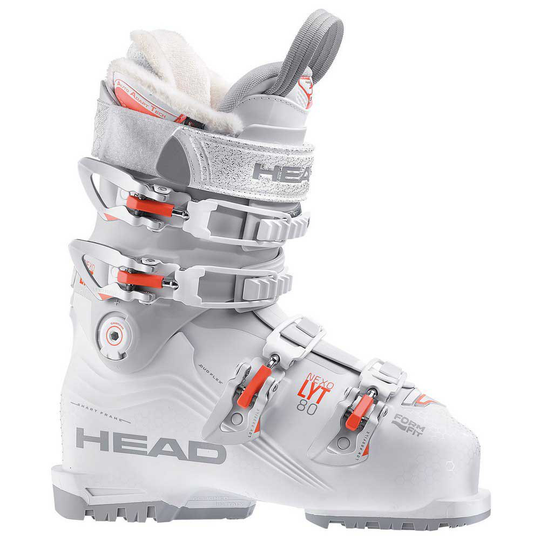 Head Nexo Lyt 80 Alpine Ski Boots Woman White 23.5