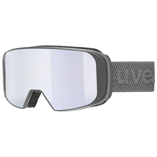 Uvex Saga To Ski Goggles Grey Mirror Silver Lasergold Lite/CAT3+Clear/CAT1
