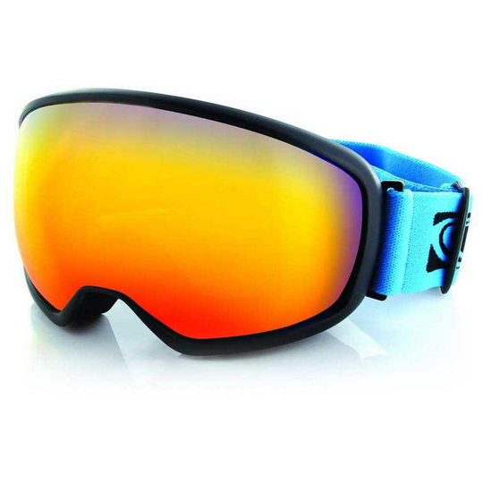 Carve First Tracks Ski Goggles Golden Orange Revo/CAT2-3