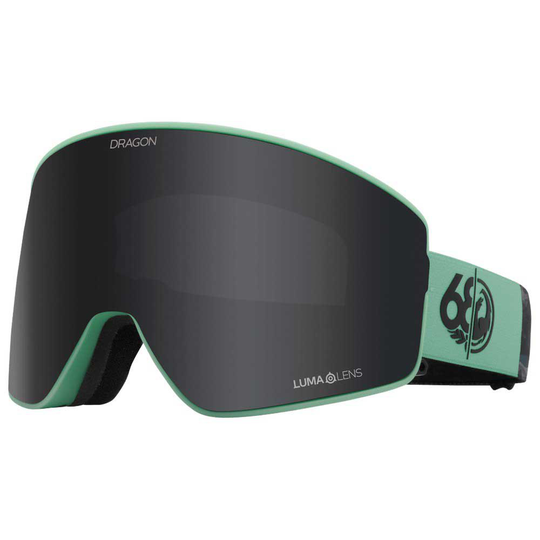 Dragon Alliance Pxv2 Bonus Ski Goggles Black Lumalens Dark Smoke/CAT3+Yellow/CAT1