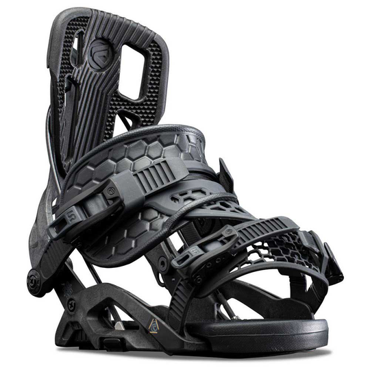 Flow Fuse-carbon Hybrid Snowboard Bindings Grey L