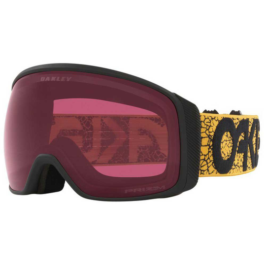 Oakley Flight Tracker L Prizm Snow Ski Goggles Yellow,Black Prizm Snow Dark Grey/CAT3