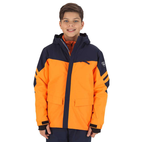 Rossignol React Jacket Orange,Black 14 Years Boy