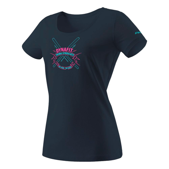 Dynafit Graphic Short Sleeve T-shirt Blue DE 38 Woman
