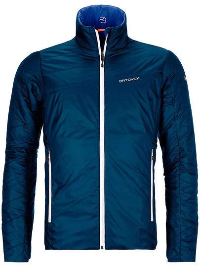 Ortovox Swisswool Piz Boval Insulator Jacket petrol blue