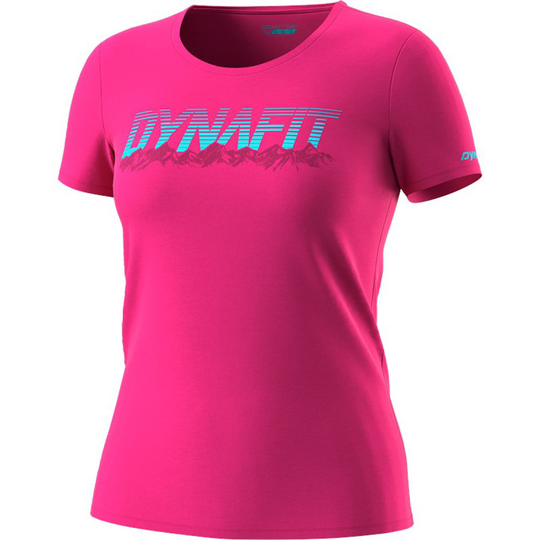 Dynafit Graphic Short Sleeve T-shirt Pink DE 34 Woman