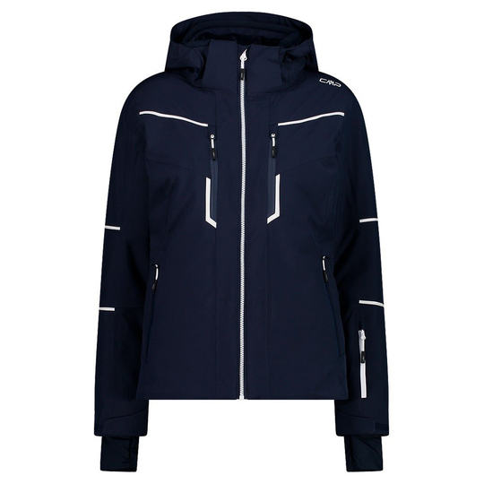 Cmp Zip Hood 32w0206 Jacket Black XS Woman