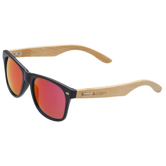 Cairn Hybrid Mirror Sunglasses Beige,Black Mirror/CAT 3