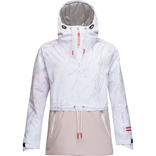 Rossignol Exces Printed Jacket White XL Woman