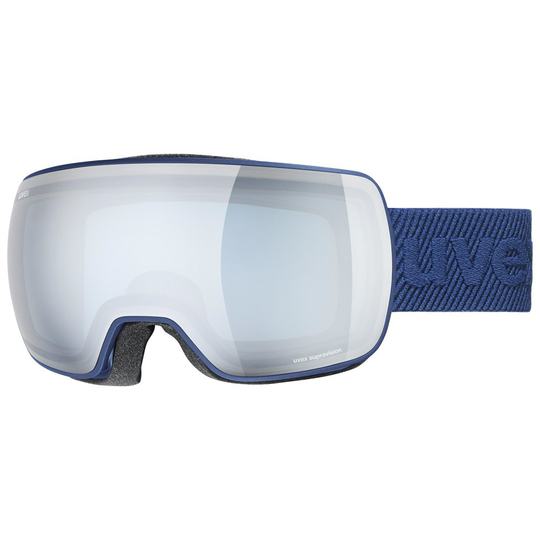 Uvex Compact Fm Ski Goggles Blue Mirror Silver Blue/CAT2