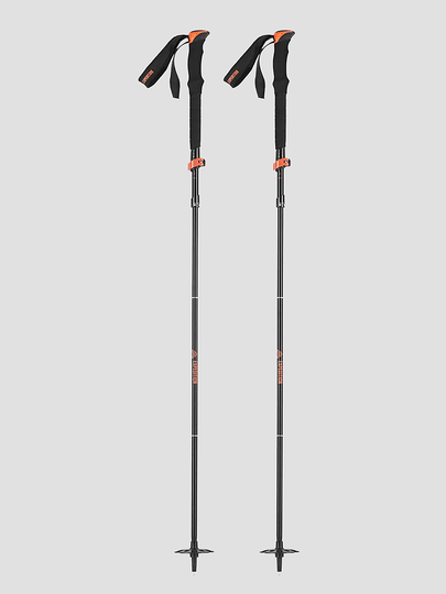 UNION Aluminum 110-135 Telescopic Poles orange