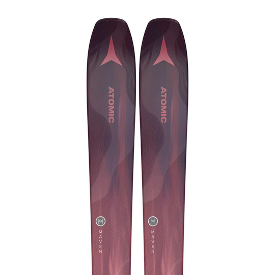 Atomic Maven 86 Alpine Skis Woman Red 147