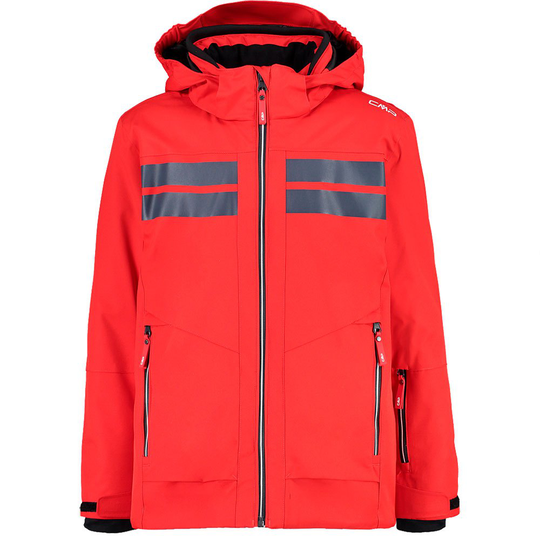 Cmp Snaps Hood 31w0594 Jacket Red 12 Years Boy