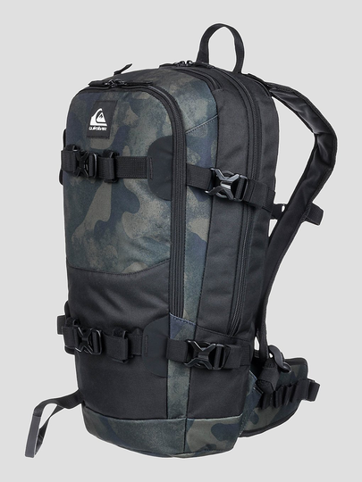 Quiksilver Oxydized 16L Backpack true black fade out camo