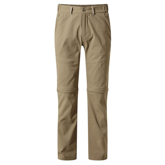 Mens Kiwi Pro Ii Convertible Trousers (pebble Brown)