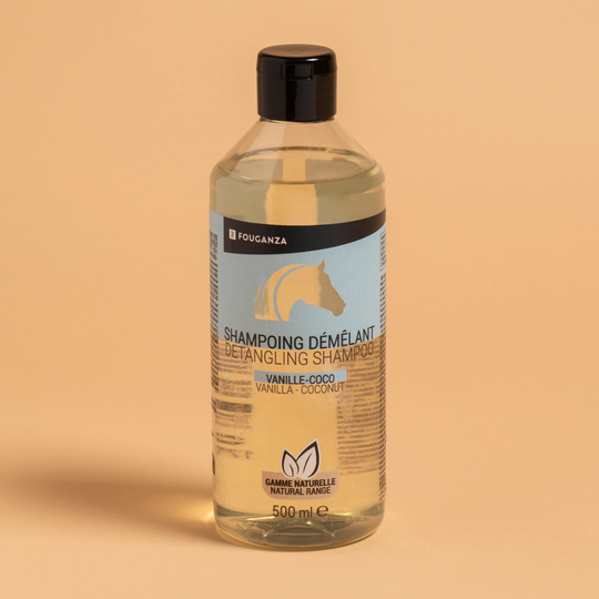 Detangling Shampoo For Horses 500ml - Vanilla Coconut