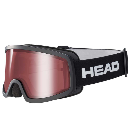 Head Stream Junior Ski Goggles Black Red/CAT1