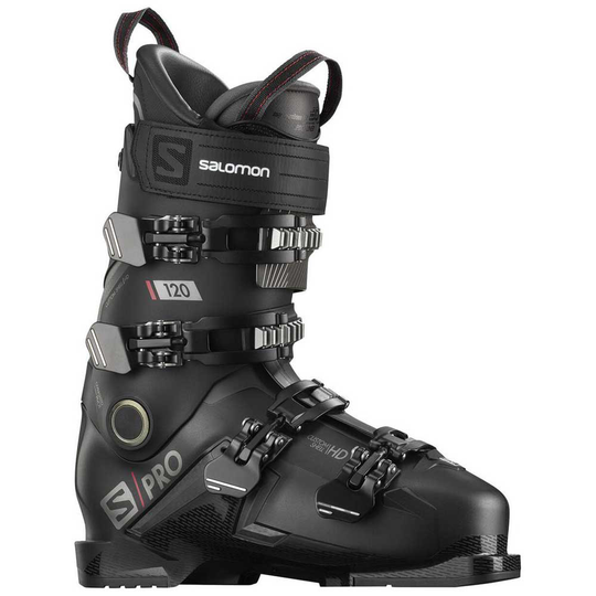 Salomon S/pro 120 Alpine Ski Boots Black 25.0-25.5