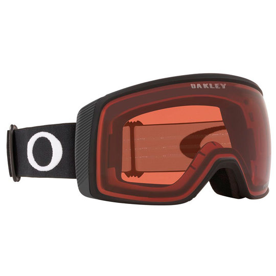 Oakley Flight Tracker S Prizm Ski Goggles Black Prizm Garnet/CAT2