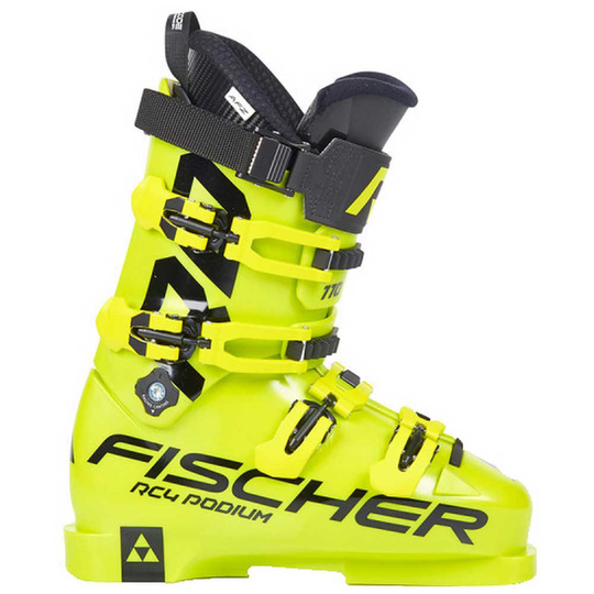 Fischer Rc4 Podium Rd 110 Alpine Ski Boots Yellow 25.5