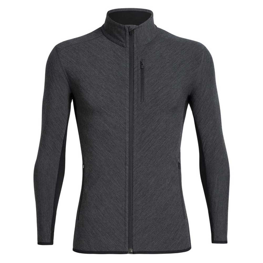 Icebreaker Descender Merino Sweatshirt Grey S Man