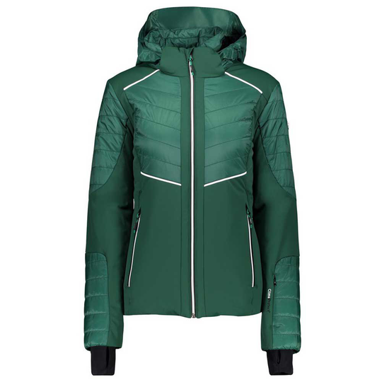 Cmp Zip Hood 38w0766 Jacket Green XL Woman