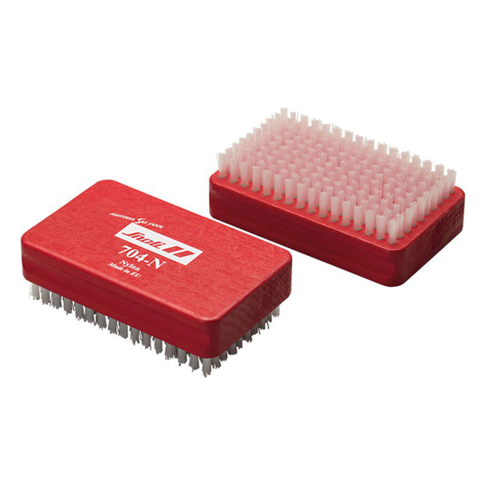 Snoli Waxing Nylon Brush Red