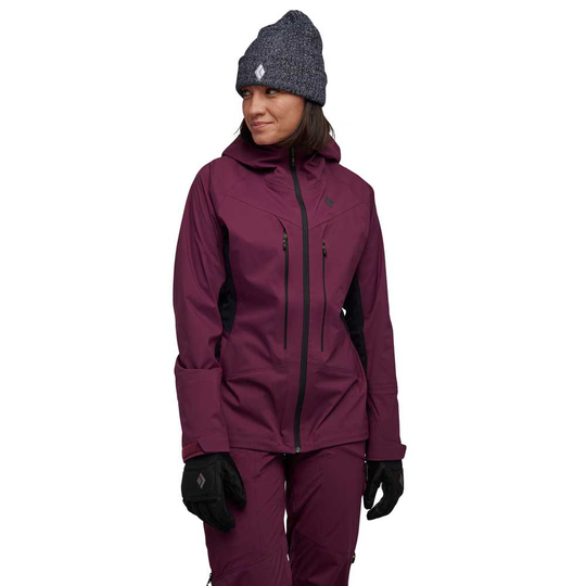 Black Diamond Dawn Patrol Hybrid Jacket Red M Woman