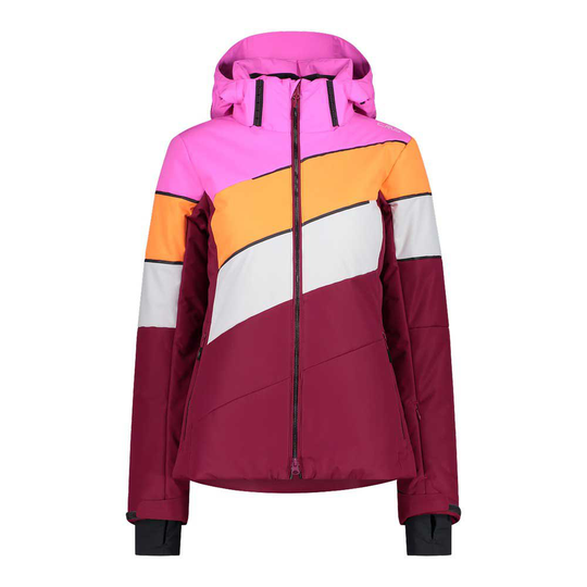 Cmp Zip Hood 32w0236 Jacket Red 2XS Woman