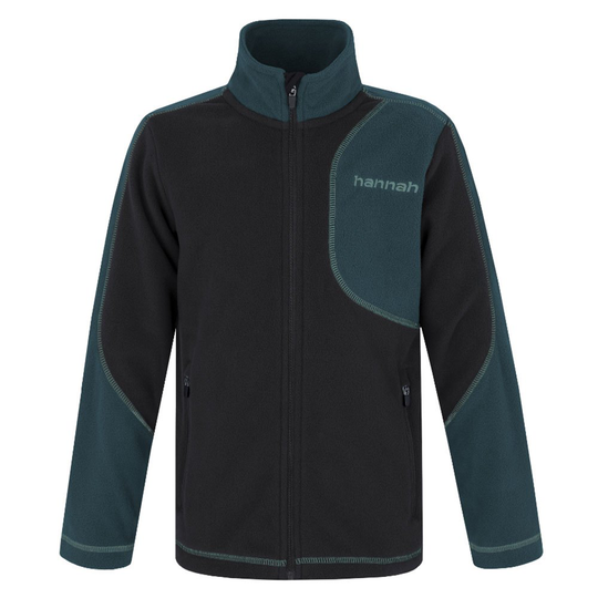 Hannah Hobart Full Zip Fleece Black 110-116 cm