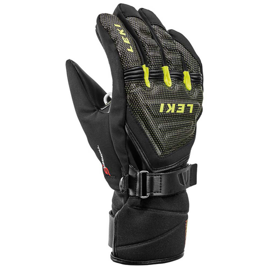Leki Alpino Race Coach C Tech S Gloves Black 8-9 Years Boy