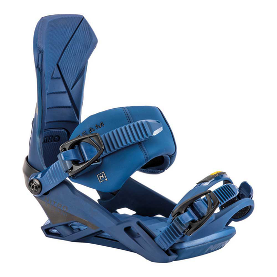 Nitro Team Snowboard Bindings Blue L