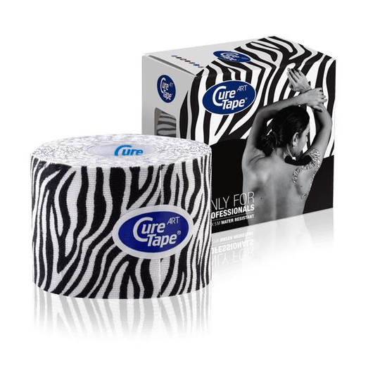 Curetape® Art Kinesiology Tape Zebra (5cm*5m)