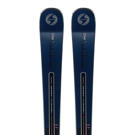 Blizzard Quattro Rs 76+xcell 12 Demo Alpine Skis Blue 174