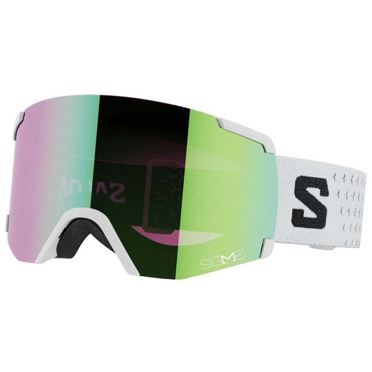 Salomon S/view Sigma Ski Goggles White Emerald/CAT 2