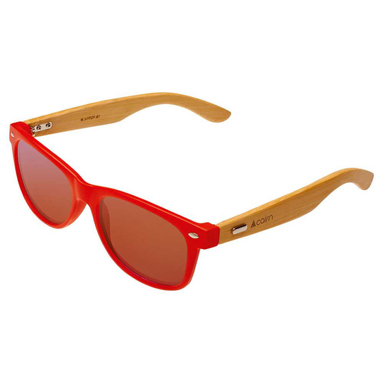 Cairn Hypop Mirror Sunglasses Beige,Red Mirror/CAT 3