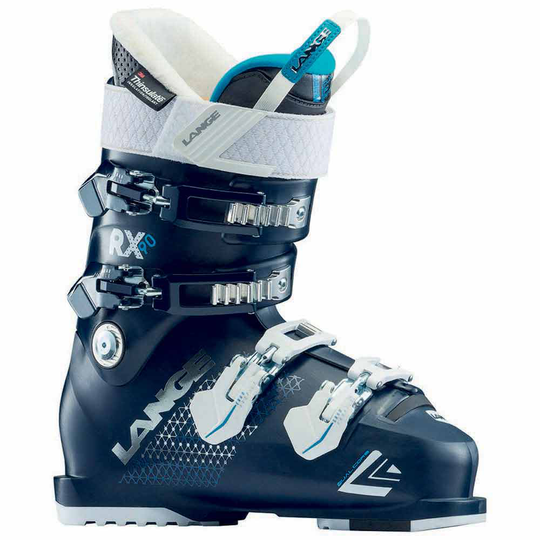 Lange Rx 90 Alpine Ski Boots Blue 23.0